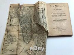 7 pre-Civil War travel guides to NEW YORK CITY some with maps, Daguerreian adverts