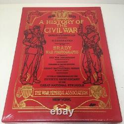 A History Of The Civil War by Brady & Lossing New Sealed Easton Press Leather