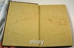 AMONG THE PINES 1863 1st ED Book belonged Civil War Soldier 23rd NY Battery
