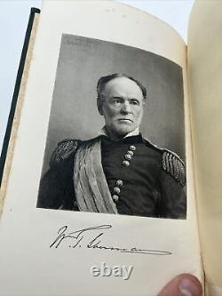 ANTIQUE 1892 PERSONAL MEMOIRS OF GENERAL W. T. SHERMAN VOL 1 & 2 With MAPS