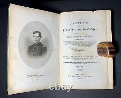 ANTIQUE Illustrated History BOOK Prison Life in the South CIVIL WAR Confederacy