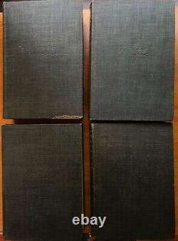 Abraham Lincoln The War Years by Carl Sandburg 4 Vols 1939 1st Ed/4th Printing