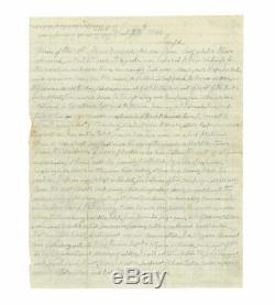 Action-Packed Civil War Letter Archive by Pvt Daniel H Hopping, 24th NY Cavalry