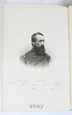 Admiral David Porter INCIDENTS & ANECDOTES OF THE CIVIL WAR 1885 1st ED SIGNED