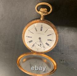 @@@ Albany Burgesses Corps & R. P. Thorne New York 14K Gold Watch 1857 Swiss @@@