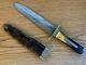 Alexander Sheffield Bowie Knife New York With Sheath Vg Circa Civil War Used