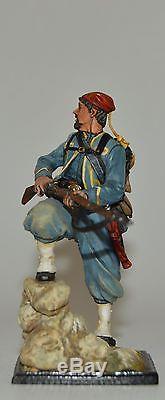 American Civil War New York 5th Zouave Infanrtyman Painted by Jean Abell (54MM)