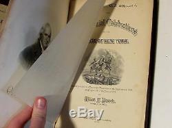 Americana old book collection Civil War history literature c. 1850 NY Medford MA