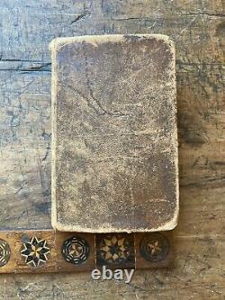 Antique 1843 Pre-Civil War Era HOLY BIBLE Excellent Leather Binding New York