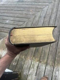 Antique 1857 Pre Civil War American Holy BIBLE Fantastic Condition