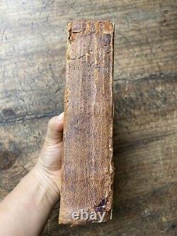 Antique 1857 Pre Civil War American Holy BIBLE Nice Binding Watson