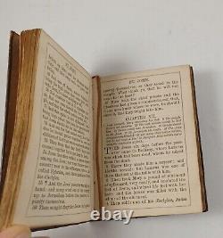 Antique 1861 Civil War Era Gospel Of St. John Small Pocket Bible