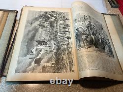 Antique 1890 2 Books Vol 1 & 2 The Soldier In Our CIVIL War Needs Repaired