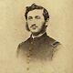 Antique Cdv Photograph Handsome Civil War Union Soldier Brooklyn Ny