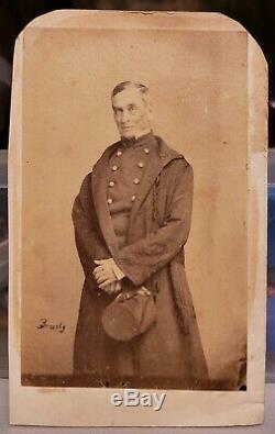Antique CIVIL War Union General Anderson Fort Sumter Anthony Ny Brady CDV Photo