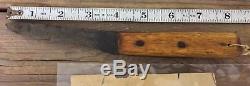 Antique Civil War Knife Whale Jaw Bone Bayonet Warren Stoddard 40th NY Infantry