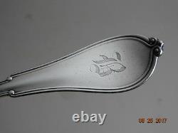 Antique Civil War era STERLING SILVER LADLE by STARR & MARCUS New York 1861
