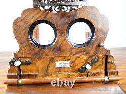 Antique Tabletop Stereoscope Postcard Viewer E & H T Anthony New York Civil War