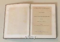 Antique Vintage Christmas Carol Song Book Civil War Era 1864 Thomas Nast St Nick