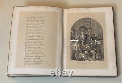 Antique Vintage Christmas Carol Song Book Civil War Era 1864 Thomas Nast St Nick