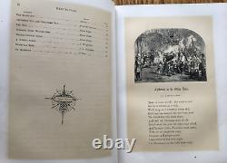Antique Vintage Christmas Carol Song Book Civil War Era 1864 Thomas Nast St Nick