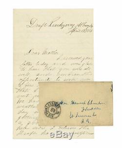 April 1864 Civil War Letter by Pvt. M. S. Chambers, 169th New York Troy Regt