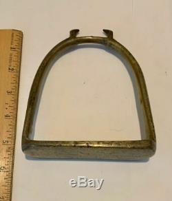 Authentic CIVIL WAR STIRRUP Watervliet Arsenal NY and US MARKINGS