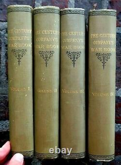 BATTLES and LEADERS of the CIVIL WAR, 4 Vols 1887 The Century Co, Illus MAPS