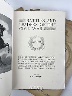 Battles and Leaders of the Civil War 32 Original Volumes Wraps in Slipcases