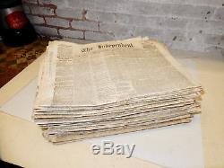 Big Collection CIVIL War Newspapers The Independent Ny 1861-66 101 Issues