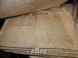 Big Collection CIVIL War Newspapers The Independent Ny 1861-66 101 Issues