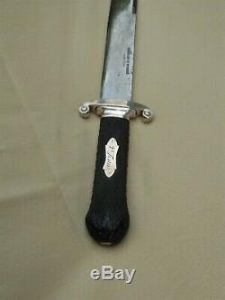 Bowie Knife Graveley & Wreaks, N. Y. C. Circa 1860 CIVIL War 1st. Tennessee