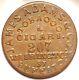 Buffalo New York James Adams Civil War Store Card Token Ny 105a-1a Tobacco Cigar