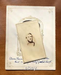 CDV Photo Possible ID'd Civil War Soldier / New York