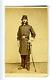Cdv Union Field Officer With Sword Ny Photographer