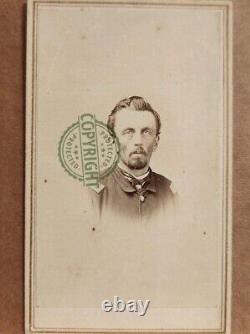 CDV of 2nd Lt. Norman H. Arnold of the 118th New York Infantry served 1862-65