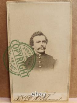 CDV of Lt. Dewitt C. Thomas, Jr. Co. H, 144th New York Inf. Died June 1863