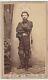 Civil War Cdv Soldier/officer Withsword Penn-yan, New York