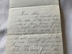 CIVIL WAR LETTER SGT CHAMBERS 169H NEW YORK PETERSBURG RICHMOND LEE SURRENDERe3