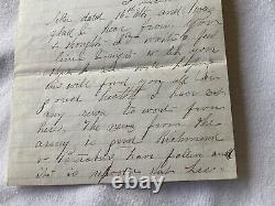 CIVIL WAR LETTER SGT CHAMBERS 169H NEW YORK PETERSBURG RICHMOND LEE SURRENDERe3