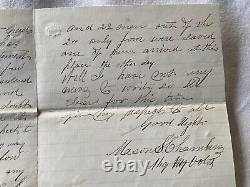 CIVIL WAR LETTER SGT CHAMBERS 169H NEW YORK PETERSBURG RICHMOND LEE SURRENDERe3