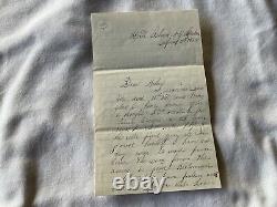 CIVIL WAR LETTER SGT CHAMBERS 169H NEW YORK PETERSBURG RICHMOND LEE SURRENDERe3