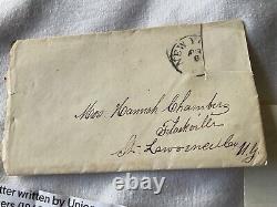 CIVIL WAR LETTER SGT CHAMBERS 169H NEW YORK PETERSBURG RICHMOND LEE SURRENDERe3