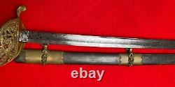 CIVIL WAR M 1850 OFFICER's SWORD SCHUYLER HARTLEY & GRAHAM NEW YORK