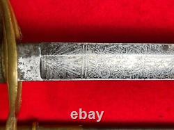 CIVIL WAR M 1850 OFFICER's SWORD SCHUYLER HARTLEY & GRAHAM NEW YORK