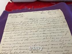 CIVIL WAR TO SEC OF STANTON REQUESTING LEAVE 47th NEW YORK HILTON HEAD SC 1837