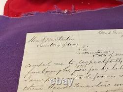 CIVIL WAR TO SEC OF STANTON REQUESTING LEAVE 47th NEW YORK HILTON HEAD SC 1837