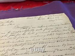 CIVIL WAR TO SEC OF STANTON REQUESTING LEAVE 47th NEW YORK HILTON HEAD SC 1837