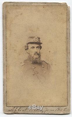 CIVIL War CDV Col. Nelson Taylor 72nd N. Y. By Fredricks