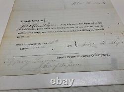 CIVIL War Draft Exemption Summit Schoharie Cyy Ny Medical Surgeon Signed 1805